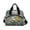 Vibrant Garden Filled, variant on Insulated Crossbody Lunch Bag 10L Lunch Tote with Adjustable Shoulder Strap for Work Office Picnic Serene Blue Lotus Flower