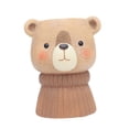 thumbnail image 1 of Estatua de animal, florero, maceta, decoración, florero de flores secas, escultura de resina Oso, 1 of 9
