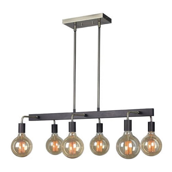 Woodbridge Lighting Ethan 6-Light Kitchen Island Pendant