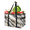 Multicolor 3, variant on ADECORIVY White Goose Reusable Grocery Bags, Foldable Reusable Shopping Bags, Duck Cute Collapsible Tote Bag with Reinforced Handles for Kitchen, Picnic