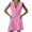 02Pink, variant on Lounge Sets for Women 2 Piece Summer Fashion Solid Color Sleeveless Button V Neck Tops High Waisted Wide Leg With Pockets Shorts