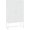 White, variant on Steel Highboard with 2 Doors and Shelves, Anthracite Storage Cabinet 31.5x13.8x53.1 Inches, Sturdy Side Cabinet for Living Room, Display Top for Decor