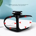 thumbnail image 4 of 2Pcs Car Rearview Mirrors 360掳 Blind Spot Mirror Adjustable Rotatable Convex Wide-angle Clear Rearview Safety Mirror Accessories B 2pcs, 4 of 6