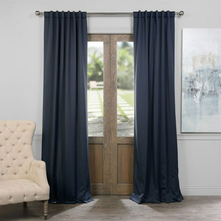 Exclusive Fabrics & Furnishing Blackout Curtain Panel (Set of 2) 50-in W 96-in L