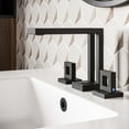 thumbnail image 5 of Pierre Widespread, Double Handle, Bathroom Faucet in Matte Black, 5 of 10