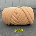 thumbnail image 1 of New Striped Core Spun Crochet Yarn Ice Silk Feeling Polyester Cotton Rope for Handbag Pet Nest Fashion Home Decoration, 1 of 7
