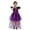A, variant on RIJOPUTY Toddler Dress up Toddler Kids White Princess Dress Baby Girls Magnificent Witch Halloween Rainbow Black Gown Fancy Dress up Party Girls 5t Clothes