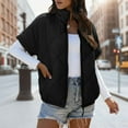 thumbnail image 2 of QHFBli Quilted Jackets for Women 2037 Casual Lightweight Short Sleeve Zip Up Warm Vests, 2 of 4