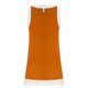 thumbnail image 5 of Vestido de Verano de Manga Corta de las Mujeres Cuello Redondo Cuello en V Sólido Casual Mini Patinador Vestido de Dos Piezas, Falda de Verano Corta, 5 of 6