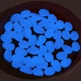 thumbnail image 3 of Gustave 200Pcs Luminous Pebbles Stones Glow in The Dark Garden Pebbles Rocks for Home Indoor Outdoor Walkways Path Patio Lawn Yard Fish Tank Decor "Blue", 3 of 9