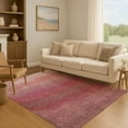 thumbnail image 7 of Addison Rugs Mayfield Premium Machine Washable Transitional Ombre Red Rectangle Rug, 9' x 12', 7 of 7