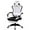 White, variant on JKOOK Gaming Chair with Footrest, Multifunctional Desk Chair with Linkage Armrest, PU Leather, Video Game Computer Chairs with Lumbar Support, Study,Game,Office,JK08 (White)