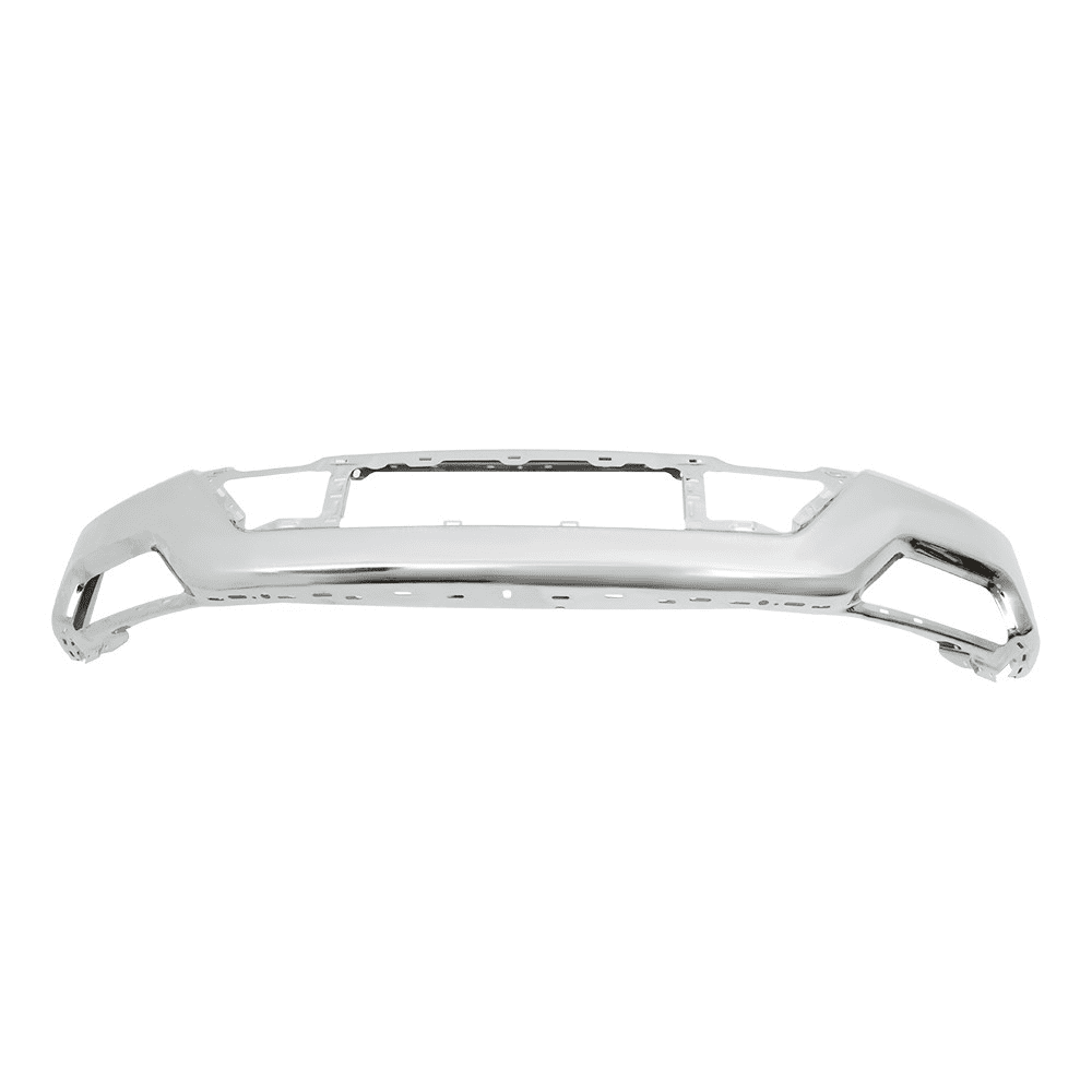Top Gear Motors Front Bumper for Ford F-150 2021–2023 Chrome Finish Without Sensor Holes ML34-17757-F