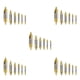 thumbnail image 1 of Eigraketly 6 piezas de brocas centrales recubiertas 1,0-5,0mm brocas para agujeros de metalurgia herramientas de localización de construcción de repuesto Type3 NO3 Eigraketly CBP191892, 1 of 5