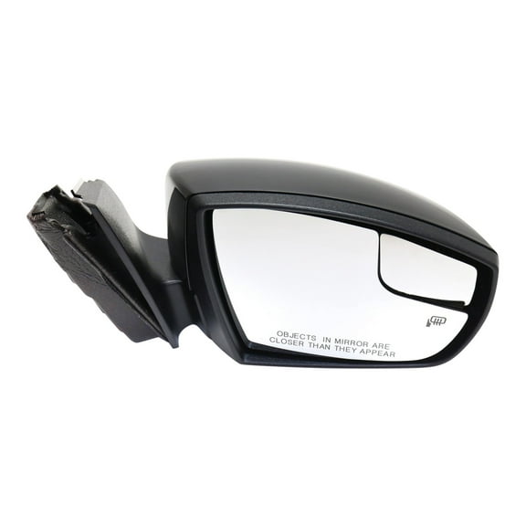 MIRROR Compatible For 2012-2014 Ford Focus Right Passenger Heated Power Glass In-housing Signal Light Paintable