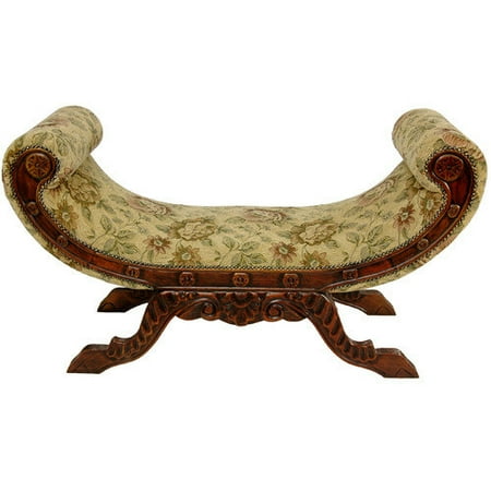 Oriental Furniture Queen Mary Bench