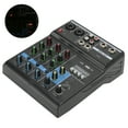 thumbnail image 1 of Mezclador de DJ Profesional ANGGREK de 4 Canales USB con Tarjeta de Sonido, 1 of 8
