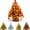 Aa, variant on DIY Beaded Christmas Tree Kit, 3D Tabletop Holiday Craft for Adults (AA) | Colorful Beads, 40 Branch Rods, LED Light String & Angel Topper | Handmade Xmas Decor, Family Activity and Gift