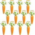 thumbnail image 1 of S-Adornos Colgantes de Zanahoria de Pascua - 12 Piezas de Zanahorias Artificiales con Purpurina de Espuma Premium para DecoracióN de Pascua, 1 of 5