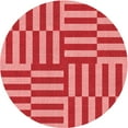 thumbnail image 1 of Ahgly Company Machine Washable Indoor Round Transitional Red Area Rugs, 3' Round, 1 of 7