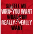 thumbnail image 2 of Xmas Tell Me What You Really Want Women Plus Size Crewneck Sweatshirt Brisco Brands 2X, 2 of 5