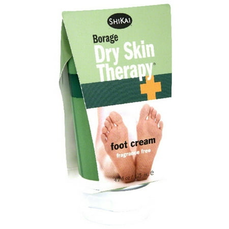 ShiKai bourrache Dry Skin Therapy pied crème, 4.2 fl oz