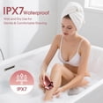 thumbnail image 3 of Electric Razors for Women Legs : 5-in-1 Rechargeable Body Shaver, 7D Wet & Dry Bikini Trimmer, IPX7 Waterproof Lady Hair Remover for Face Underarms Pubic, Rose Pink, 3 of 8