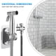 thumbnail image 5 of Pistola Pulverizadora Para Inodoro Inodoro portátil Bidet Inodoro Pulverizador Accesorios Baño universal para el hogar (F) Ndcxsfigh Libre de BPA, 5 of 6