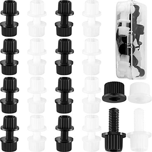 16 Pairs Motorcycle Nylon License Plate Cover Screws License Plate Holder Bolts for Motorcycle and Bike Fastening Plates, Frames and Covers$$Vehicle Parts & Accessories