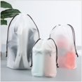 thumbnail image 3 of Organizador de almacenamiento de zapatos portátil, bolsa de almacenamiento de viaje, bolsa de almacenamiento de plástico transparente impermeable, bolsas ecológicas con cordón, bolsas de cosméticos, 3 of 5