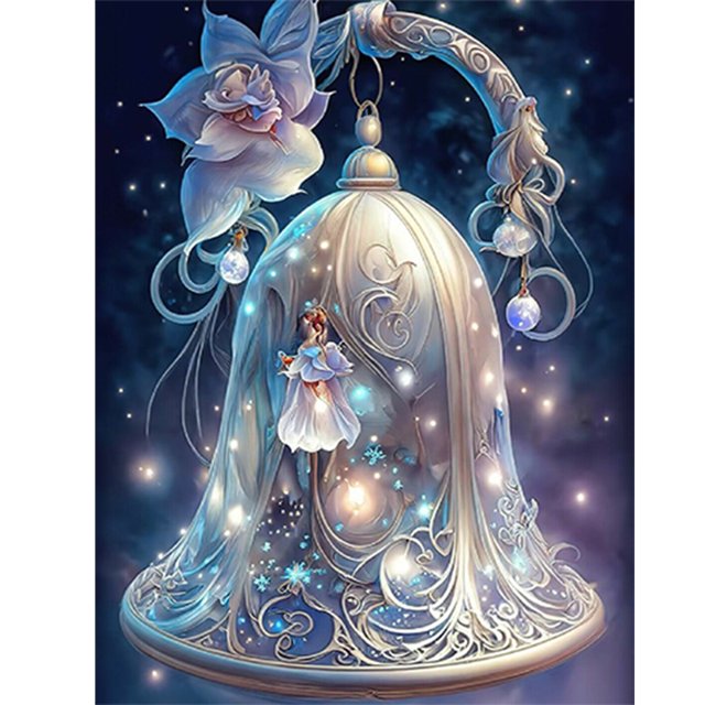 5D DIY Taladro Diamante Pintura Pequeña Campana Kit Arte Del (B6264)