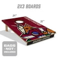 thumbnail image 2 of YouTheFan NHL Arizona Coyotes 2' x 3' Cornhole Game No Bags, 2 of 5