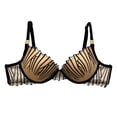 thumbnail image 1 of Brasier Vicky Form para Dama Bitono con Contraste y Transparencias en Tul Bordado Color Negro T 32B, 1 of 4
