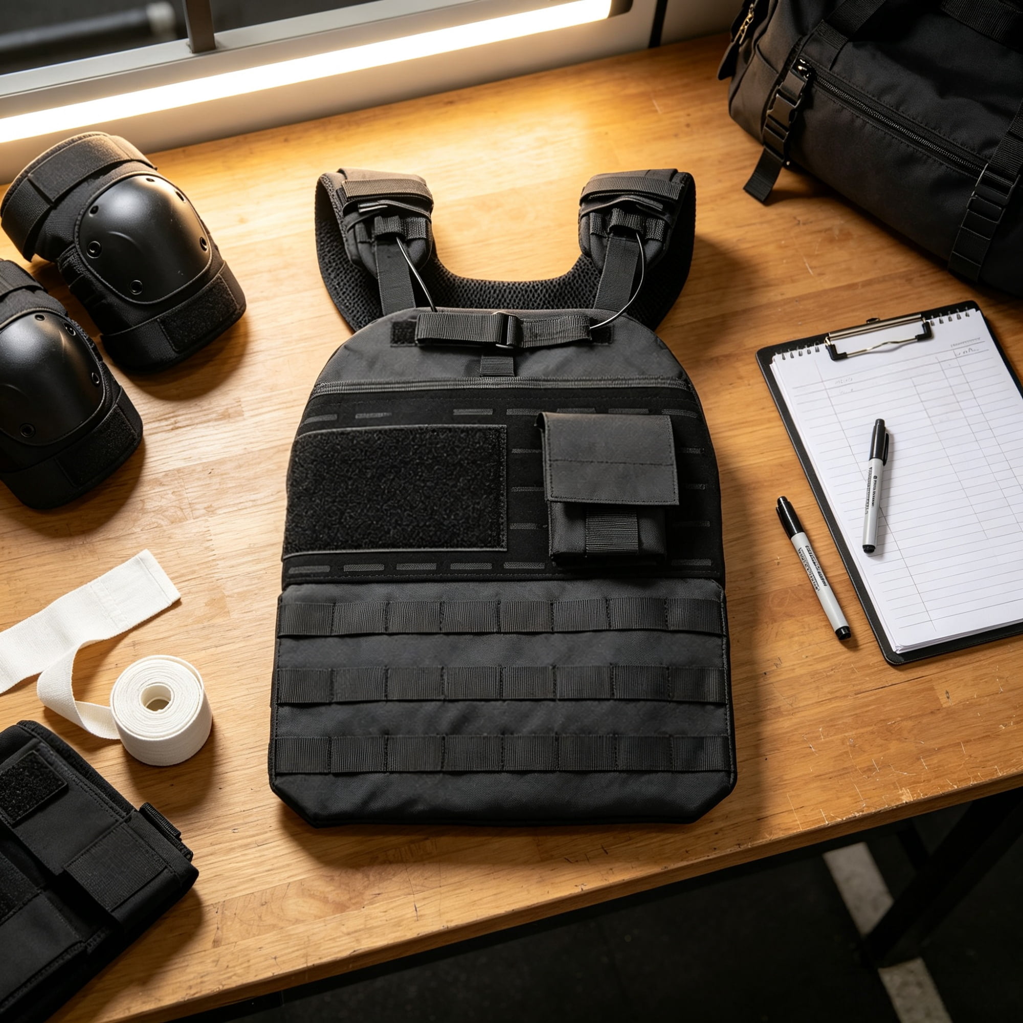 40lb Weighted Vest, Adjustable Body Weight Jacket for Men Women, Workout Equipment for Strength & Endurance Training, Running, Jogging, Walking & Weight Loss