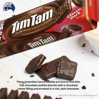 Arnott's Tim Tam Dark Chocolate Biscuits, 200g/7.1 oz., {Imported