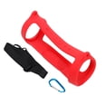 thumbnail image 1 of Flmtop 3Pcs/Set Portable Wireless Bluetooth-compatible Speaker Silicone Protective Cover Case with Strap Carabiner for JBL Charge 4, 1 of 10