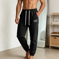thumbnail image 6 of Lutiedan Mens Joggers Pants Quick Dry Athletic Workout Running Track Gym Pants High Waist Drawstring Sports Pants with Pocket, 6 of 6