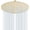 Brushed Gold, variant on Round Rainfall Shower , Stainless Rain Shower Heads with 90 Anti-Clog Nozzles, Wall or Ceiling Mount(8 inch, )