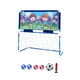 thumbnail image 5 of Juego de porterías de fútbol para niños, juego de práctica de fútbol al aire libre, interacción, fácil montaje. 66.3CMX34.5CMX64.5cm, 5 of 9