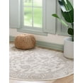 thumbnail image 4 of Rugs.com Charlotte Collection Rug – 5' x 8' Oval Ivory Low-Pile Rug Perfect For Living Rooms, Large Dining Rooms, Open Floorplans, 4 of 9