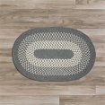 thumbnail image 1 of Colonial Mills Rug JK40R024X144 2 x 12 ft. Jackson Braided Rug  Gray, 1 of 1