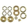 Westinghouse Brass 1/8 In. IP Lamp Fixture Lock Nut Assortment (12-Piece) 70153