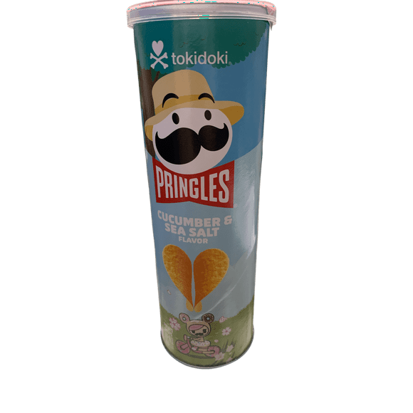 Pringles Toki Doki Cucumber and Sea Salt Flavour 110g - Japanese Edition