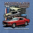 thumbnail image 3 of Wild Bobby Ford Mustang Untamed Spirit Mens Cars and Trucks Men Tee, 3 of 6
