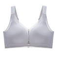 thumbnail image 1 of dmqupv Push up Bra Women Full Cup Thin Underwear Plus Size Wireless Sports Bra Cover Cup Large Size Vest Bras C Size 36/80C, 1 of 5