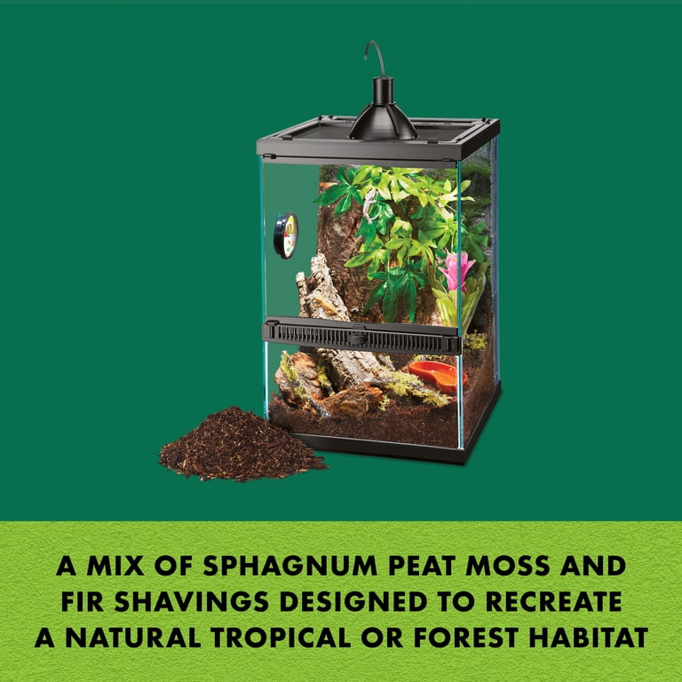 Free Shipping! Zilla Reptile Terrarium Substrate Bedding Moss