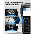 OBD2 Scanner TOPDON AL600 Car Diagnostic Scan Tool ABS SRS Code Reader