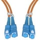 CableWholesale SCSC-11101 SC SC Câble à Fibre Optique Multimode Duplex 62.5-125 1 Mètre (3,3 Pieds) – image 1 sur 4