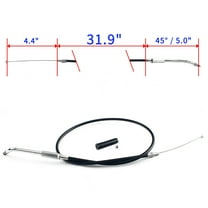 PVC Throttle Cable 56308‑86 for Harley Sportster XLH883 XLH1100 Hugger Deluxe 86 87