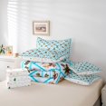 thumbnail image 6 of Manfei Cartoon Christmas Dessert Bedding Comforter Set 7 Pieces,Sweet Cookie Coffee Full Bedding Set,Merry Xmas Tree Fitted Sheet Flat Sheet For Child,Super Cozy Room Decor Reversible, 6 of 8